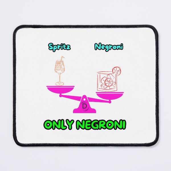 Item preview, Copy of Funny Italian Aperitivo - Spritz vs Negroni Cocktail Dilemma designed and sold by TheItaliandilemma.