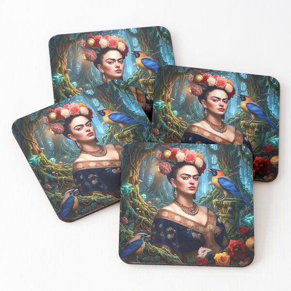 Item preview, Frida Carlo in the mystical forest designed and sold by mark ashkenazi.