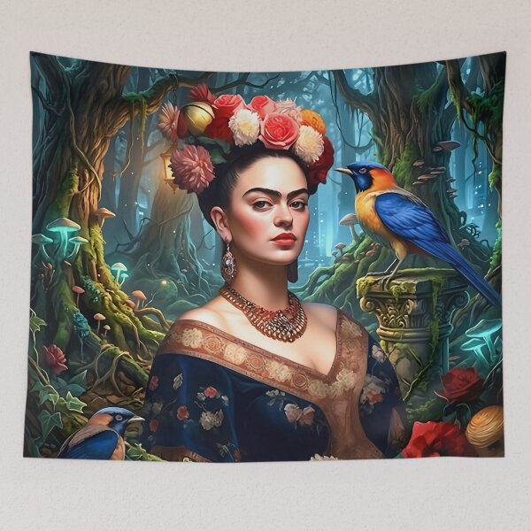 Item preview, Frida Carlo in the mystical forest designed and sold by mark ashkenazi.