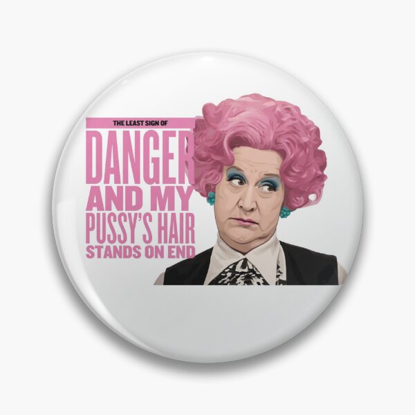 Item preview, Mrs. Slocombe Pink Hair Retro Comedy Quote designed and sold by TshirtsOnline-.