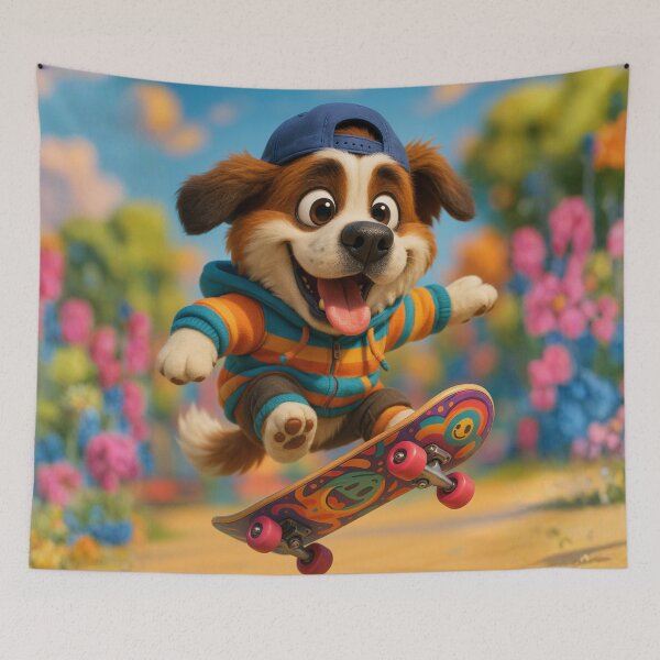 Item preview, Skater Saint Bernard designed and sold by Sillytoe.