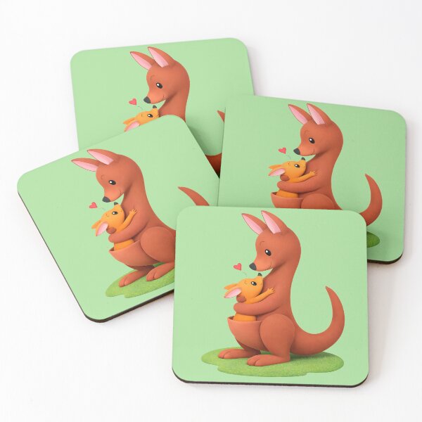 Item preview, Mama Kangaroo Hug - Kangaroo hug designed and sold by Kokoristudio.