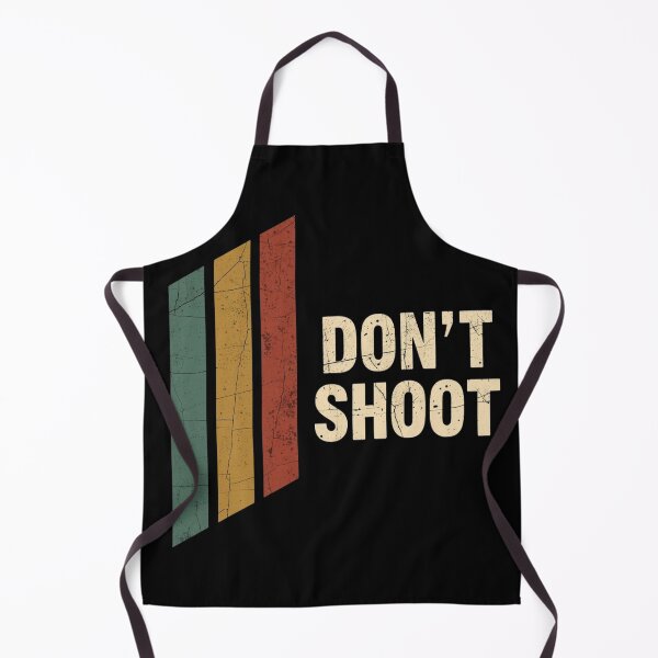 Item preview, Don't Shoot Vintage Retro Slogan - Distressed 70s Stripe Art designed and sold by PACS0011.