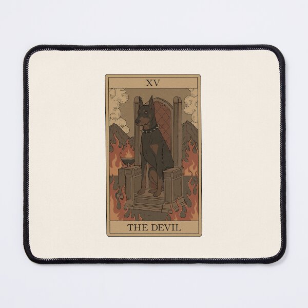 Item preview, The Devil - Dogs Tarot designed and sold by Thiago Corrêa.