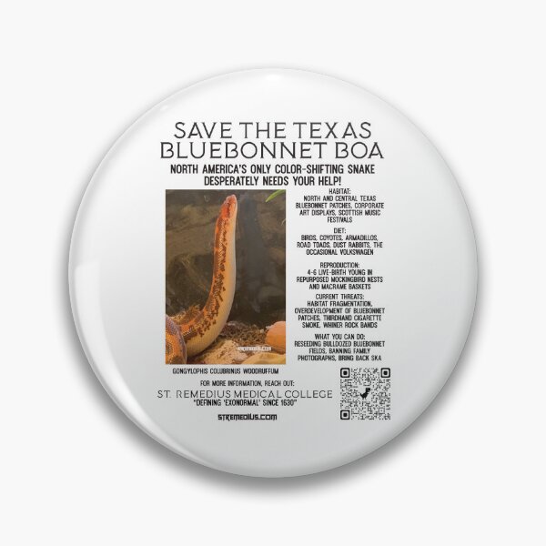 Artikelvorschau, Rettet die Texas-Bluebonnet-Boa entworfen und verkauft von StRemedius.