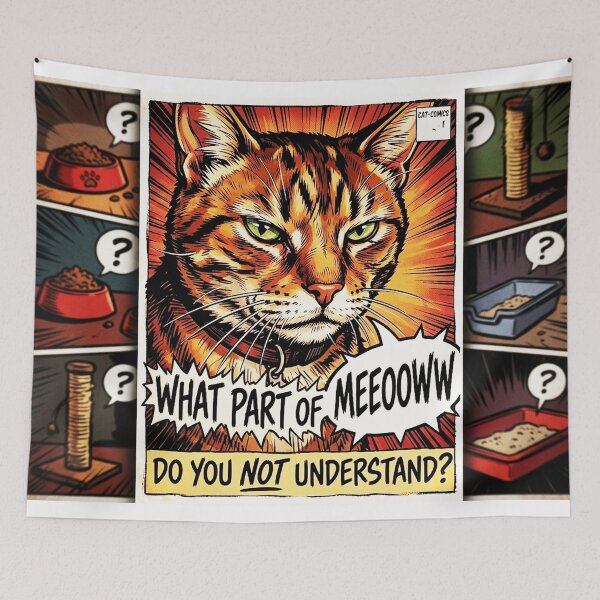 Item preview, What part of Meoww featuring Tiggy designed and sold by designbywhacky.