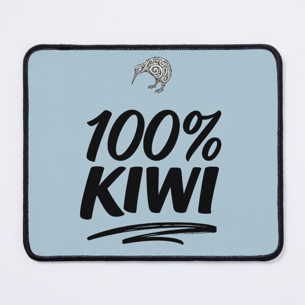 Item preview, 100% Kiwi Typography and Tribal Koru Bird Graphic designed and sold by kornkobart.