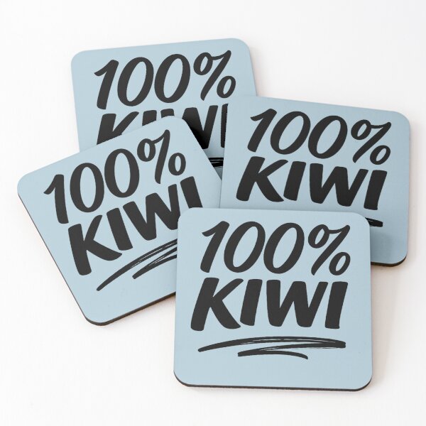 Item preview, 100% Kiwi Typography and Tribal Koru Bird Graphic designed and sold by kornkobart.