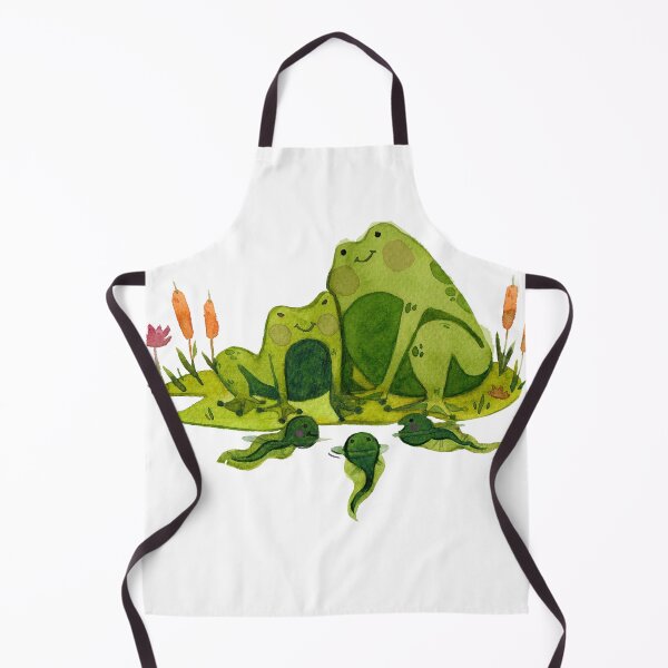 Item preview, Cute Frog Family with Tadpoles designed and sold by CozyMomDesigns.