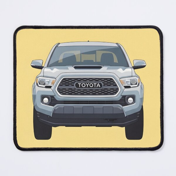 Item preview, Toyota Tacoma TRD Front View Off Road Pickup Truck Minimalist Illustration designed and sold by Motorline44.
