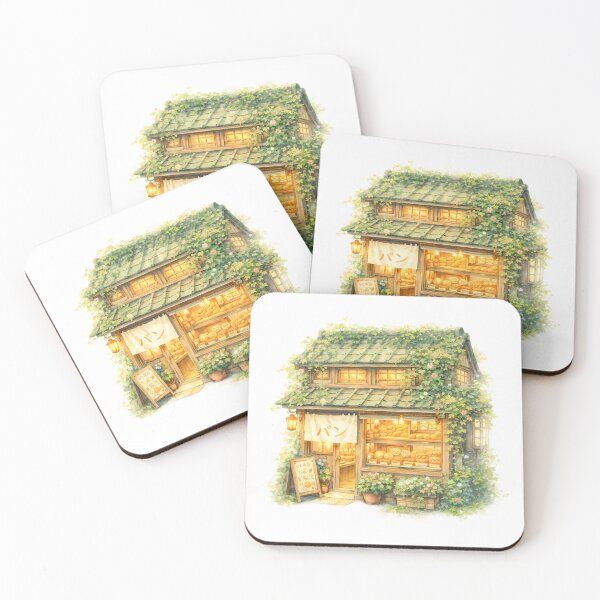 Item preview, Cozy Magic Bakery - Warm Ghibli Aesthetic Storefront designed and sold by Art-Selling.