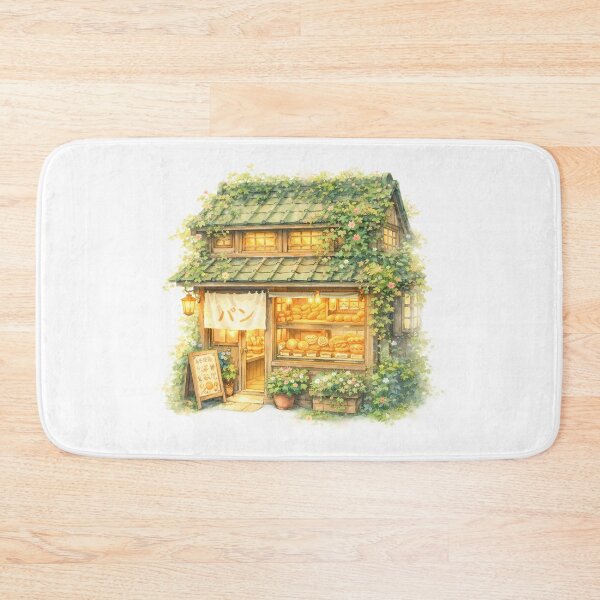Item preview, Cozy Magic Bakery - Warm Ghibli Aesthetic Storefront designed and sold by Art-Selling.