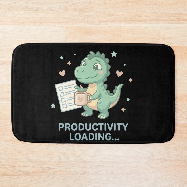 Item preview, ADHD Rex - Productivity Loading Unchecked Checklist Dinosaur Sticker designed and sold by WowDezign.