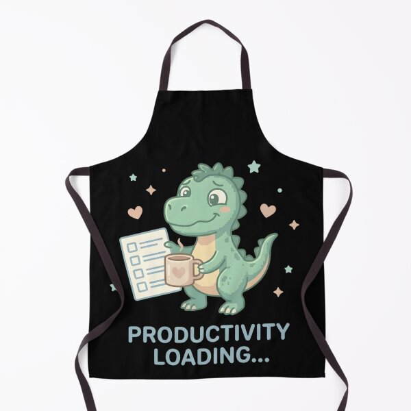 Item preview, ADHD Rex - Productivity Loading Unchecked Checklist Dinosaur Sticker designed and sold by WowDezign.