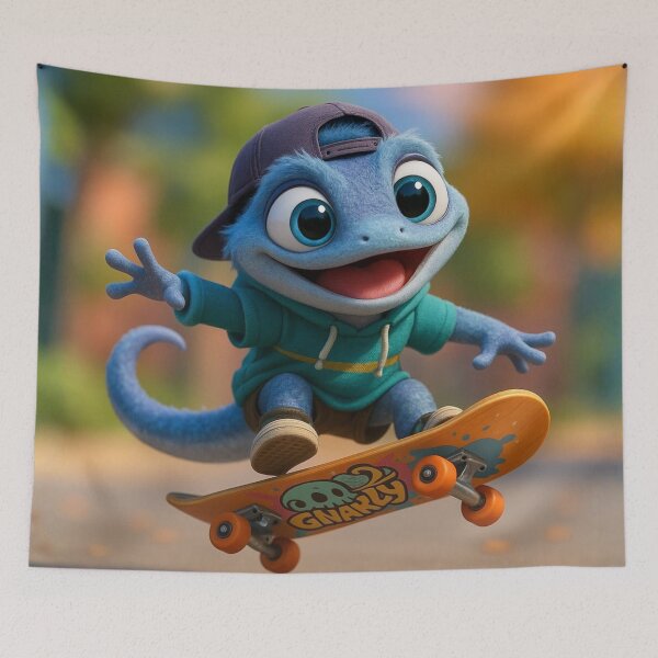 Item preview, Skater Salamander designed and sold by Sillytoe.