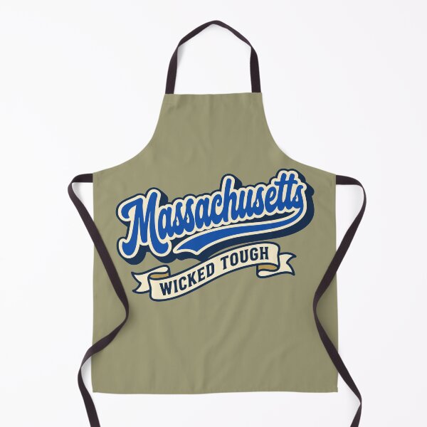 Item preview, Wicked Tough Massachusetts Retro Script designed and sold by Cozy-Old-Pub.