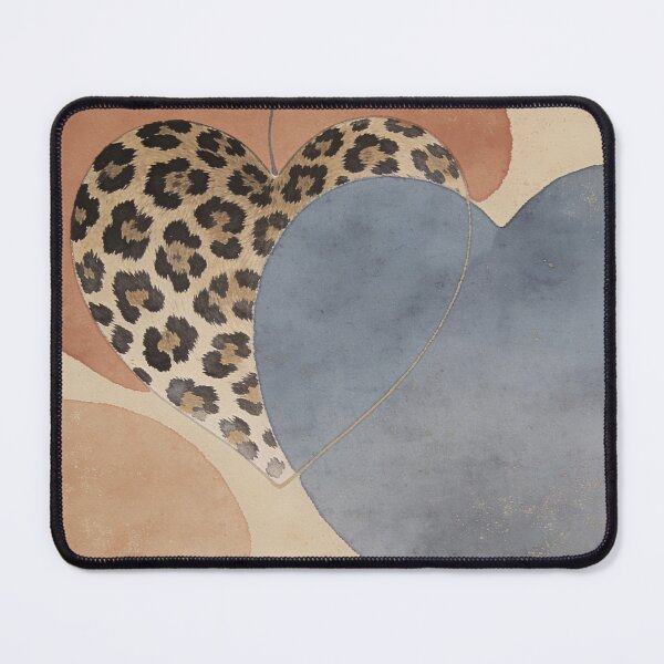 Item preview, Predatory mood: "Leopard Heart" designed and sold by BoomPoster.