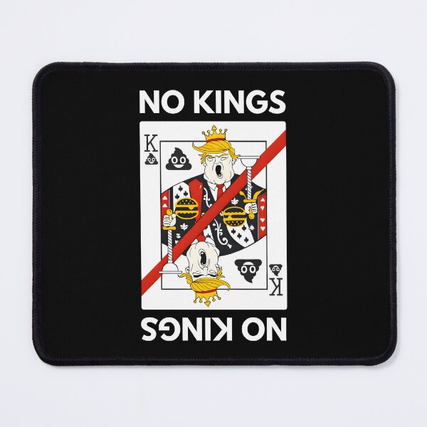 Item preview, NO KINGS ANTI-TRUMP PROTEST designed and sold by ProgressiveMob.