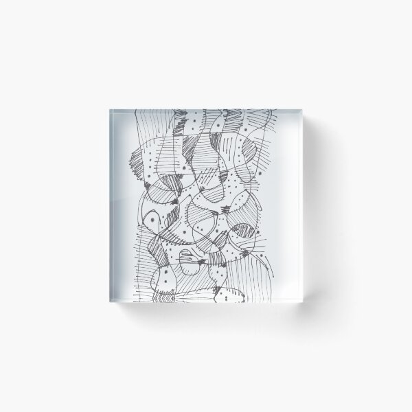 Item preview, TANGLE BLACK & WHITE designed and sold by KolbStudios.