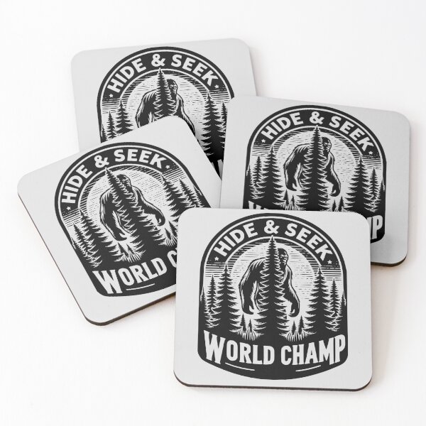 Item preview, Bigfoot Hide and Seek World Champ Vintage Sasquatch Nature designed and sold by Testarossi Designs.
