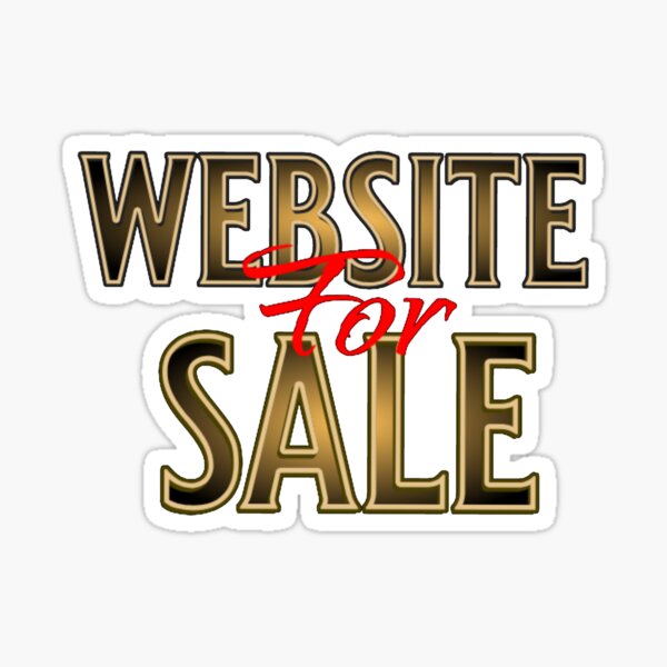 Website Sell Sticker