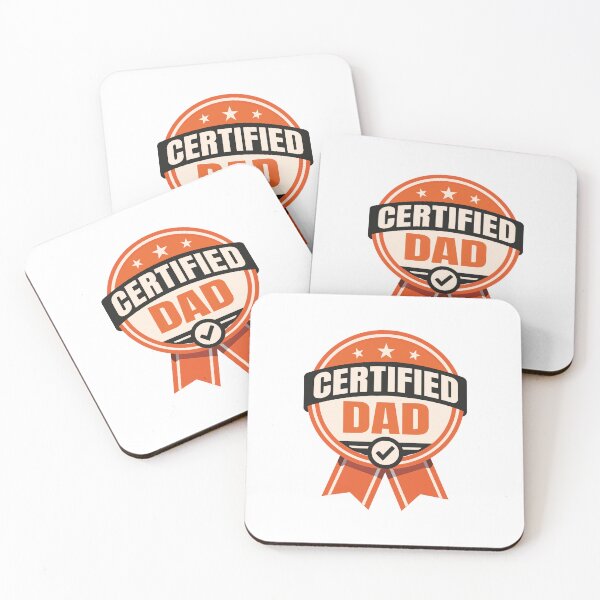 Item preview, Certified Dad - Funny Father Design designed and sold by FashionHeritage.