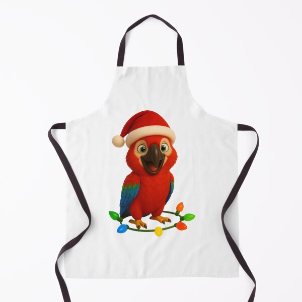 Item preview, Christmas Green Wing Macaw designed and sold by Sillytoe.