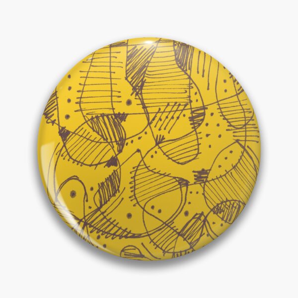 Item preview, TANGLE YELLOW AND BLACK designed and sold by KolbStudios.