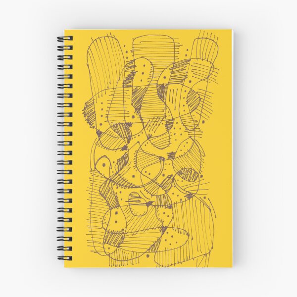 Item preview, TANGLE YELLOW AND BLACK designed and sold by KolbStudios.
