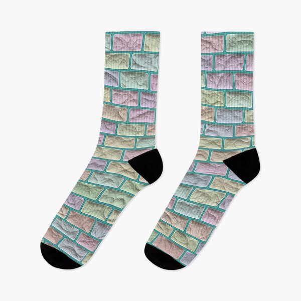 Item preview, Pastel Unicorn Castle Brick Wall | Cute Magical Seamless Pattern designed and sold by Lainey1978.