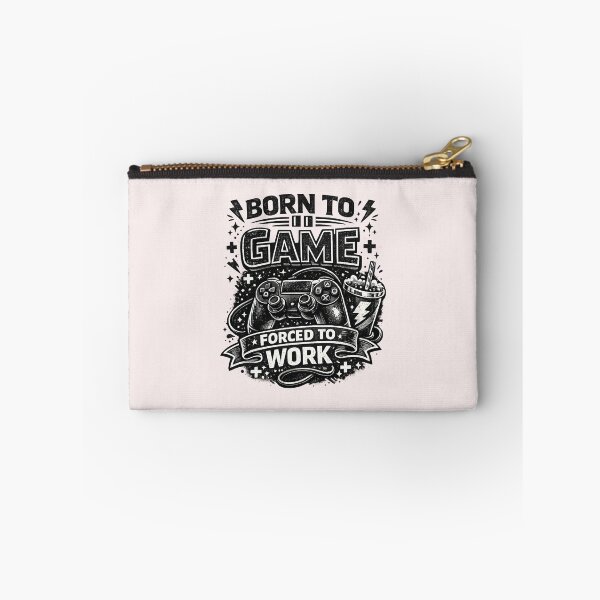 Item preview, Gift for Gamer, "Born to Game, forced to Work" designed and sold by Adrikul.
