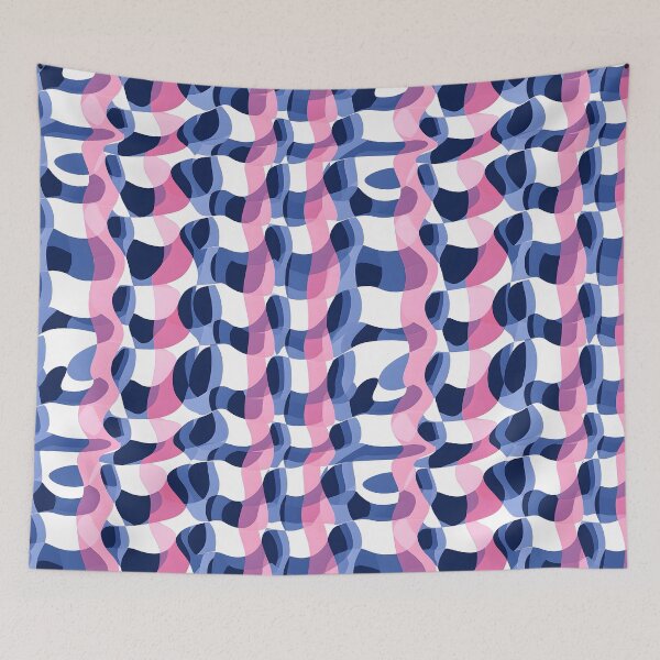 Item preview, Optical Illusion Vintage Pop Art Pattern designed and sold by SecretDicer.