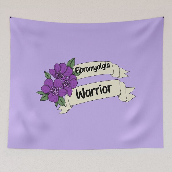 Item preview, Fibromyalgia warrior designed and sold by Pamelarts.