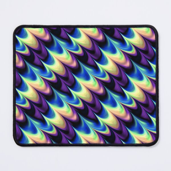 Item preview, Voile d'Aurore | Psychedelic Aurora Swirl Pattern - Vibrant Rainbow Waves designed and sold by Lainey1978.