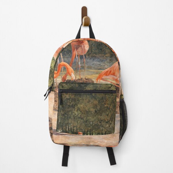 Item preview, Flamingos at Dawn – Natural Watercolor designed and sold by Miradas del Mundo.