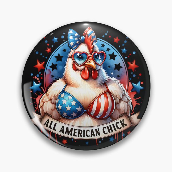Item preview, All American Chick Funny Raccoon USA Flag bikini 4th of July designed and sold by Testarossi Designs.