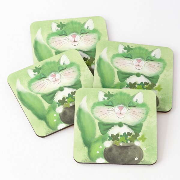 Item preview, Retro Calendar Cats March cat designed and sold by Ash Evans.