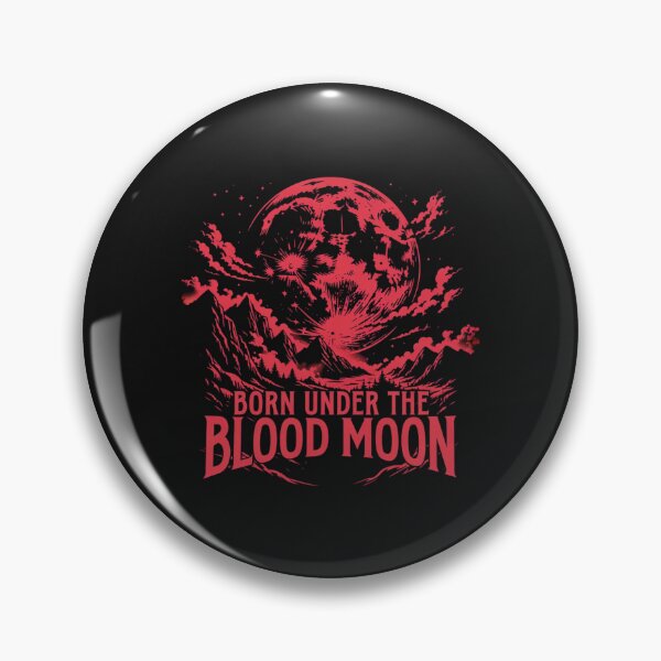 Item preview, Born under the blood moon designed and sold by 123ks.