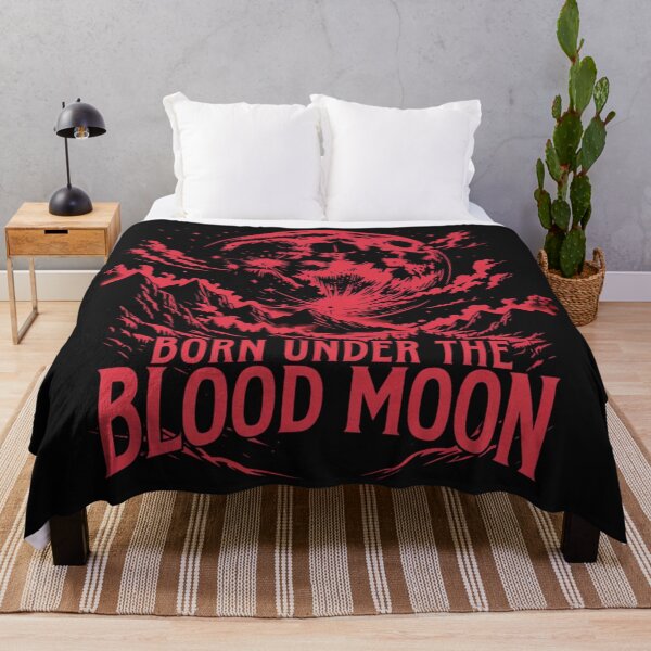 Item preview, Born under the blood moon designed and sold by 123ks.