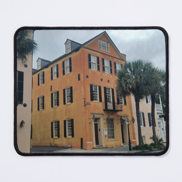 Item preview, Orange Building on Broad Street Charleston Photo designed and sold by chucktownjax.