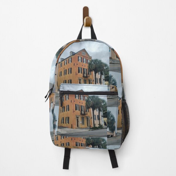Item preview, Orange Building on Broad Street Charleston Photo designed and sold by chucktownjax.