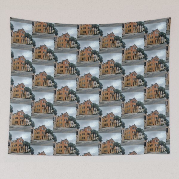 Item preview, Orange Building on Broad Street Charleston Photo designed and sold by chucktownjax.