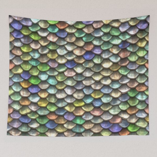Item preview, Dragon Scales Pattern | Colorful Fantasy Reptile Texture Seamless designed and sold by Lainey1978.