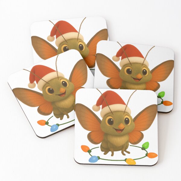Item preview, Christmas Hummingbird Hawk Moth designed and sold by Sillytoe.