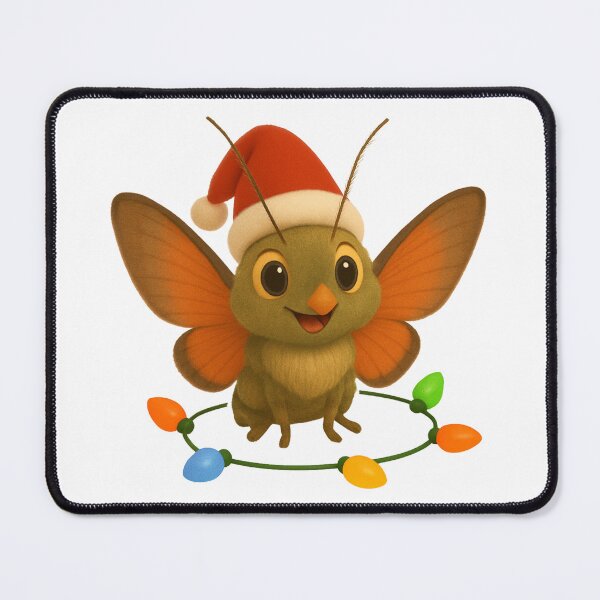 Item preview, Christmas Hummingbird Hawk Moth designed and sold by Sillytoe.