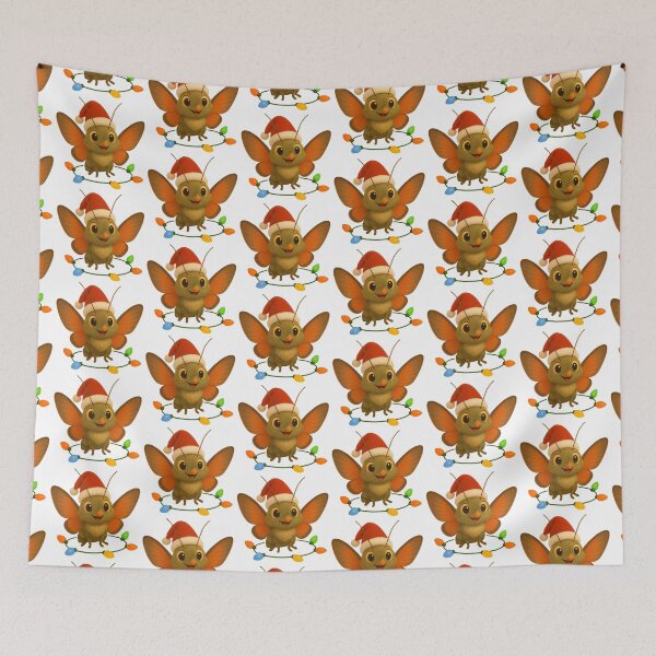 Item preview, Christmas Hummingbird Hawk Moth designed and sold by Sillytoe.