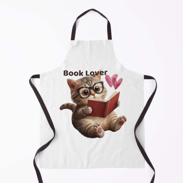 Item preview, Cute Book Lover Cat Reading Book Kawaii Cat designed and sold by INDEEDME.