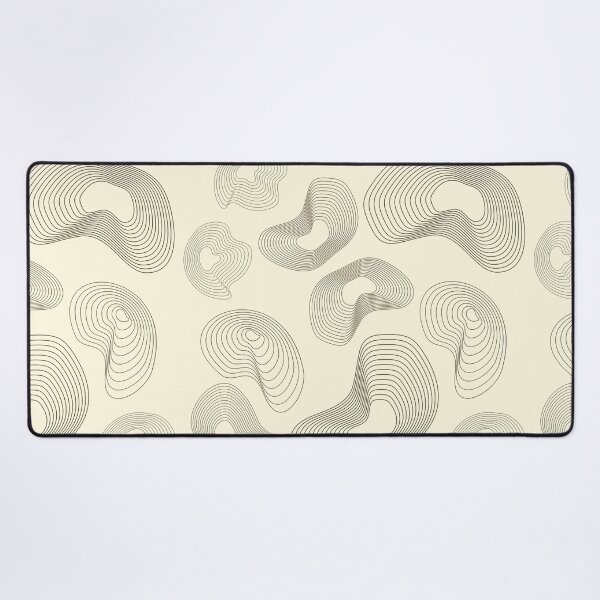 Item preview, Abstract Topographic Line Art Print | Brown and Yellow designed and sold by ApricityPhrases.