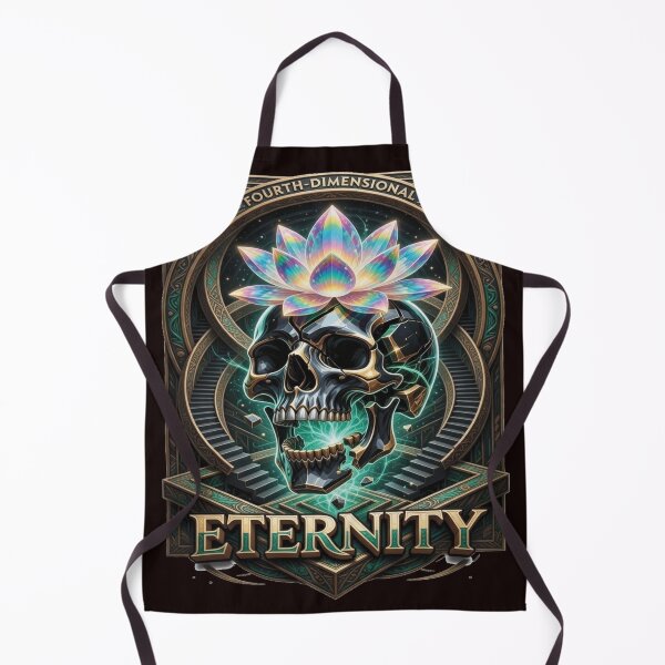 Item preview, Fourth Dimensional Eternity Skull Lotus Art designed and sold by ZChrome.