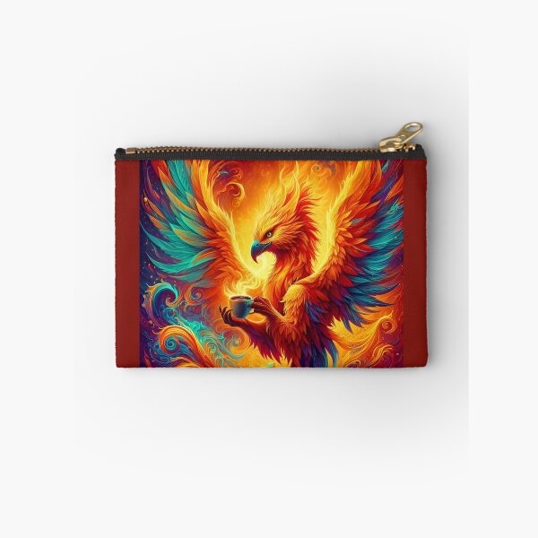Item preview, Phoenix Drinking Coffee: "Phoenix Roast Revival” designed and sold by The Coffee Critters.